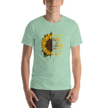 Load image into Gallery viewer, Sunflower, Philadenphia, girls are sunshine hurricane Unisex T-Shirt
