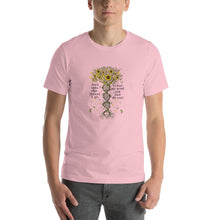 Load image into Gallery viewer, Sunflower image, and into the forest i go Unisex T-Shirt
