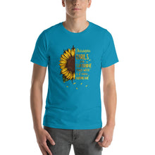 Load image into Gallery viewer, Sunflower, Philadenphia, girls are sunshine hurricane Unisex T-Shirt
