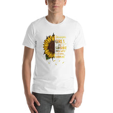 Load image into Gallery viewer, Sunflower, Philadenphia, girls are sunshine hurricane Unisex T-Shirt
